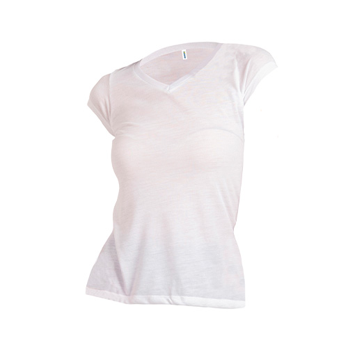 PLAYERA MAR BODY FIT DAMA CUELLO V - Artículos Promocionales MAS RECIO